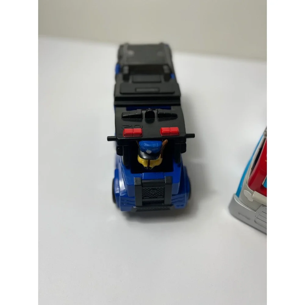 Paw Patrol Big Truck Pups Chase Command Center & Paw Patroller Toy Vehicle Lot